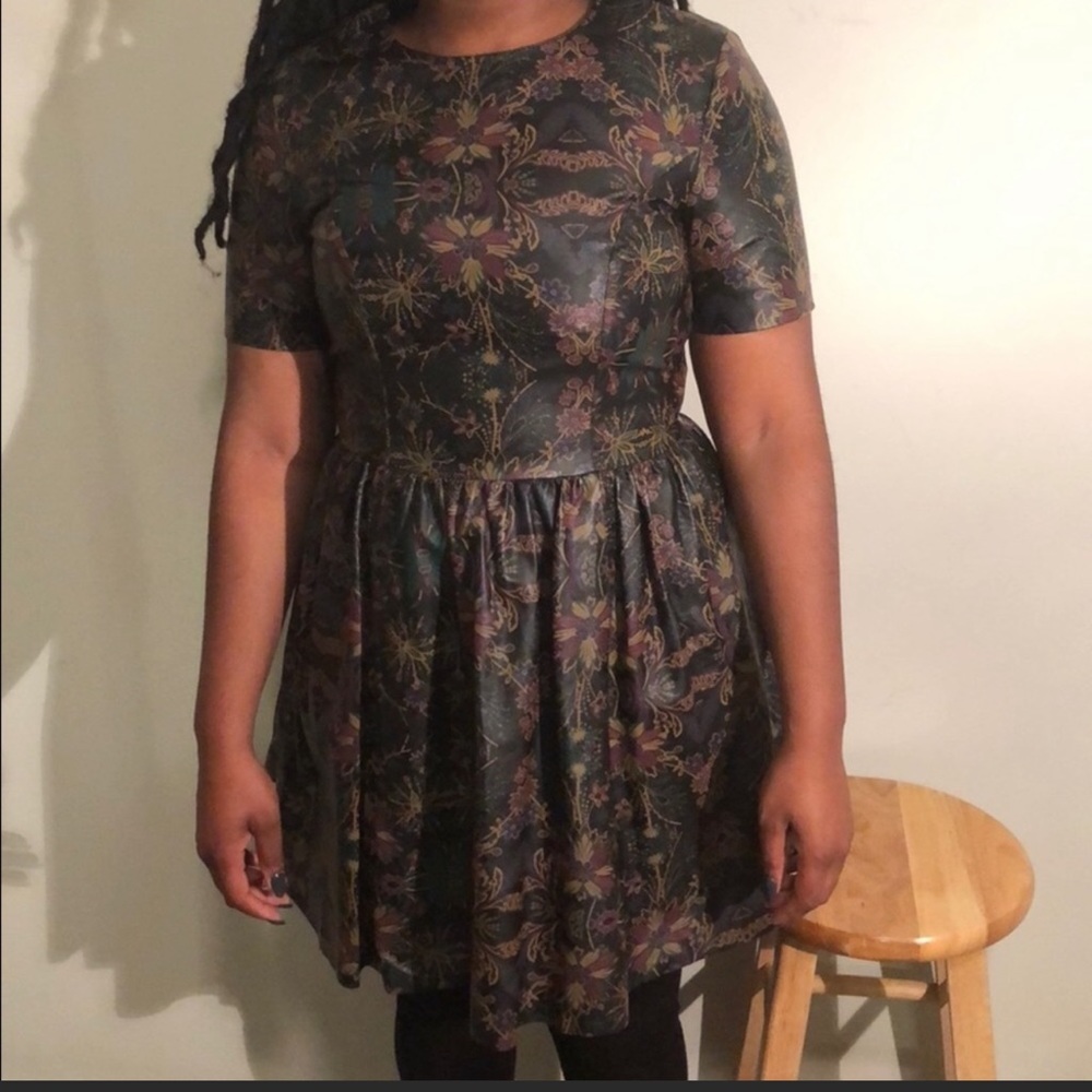 Genuine Leather dress